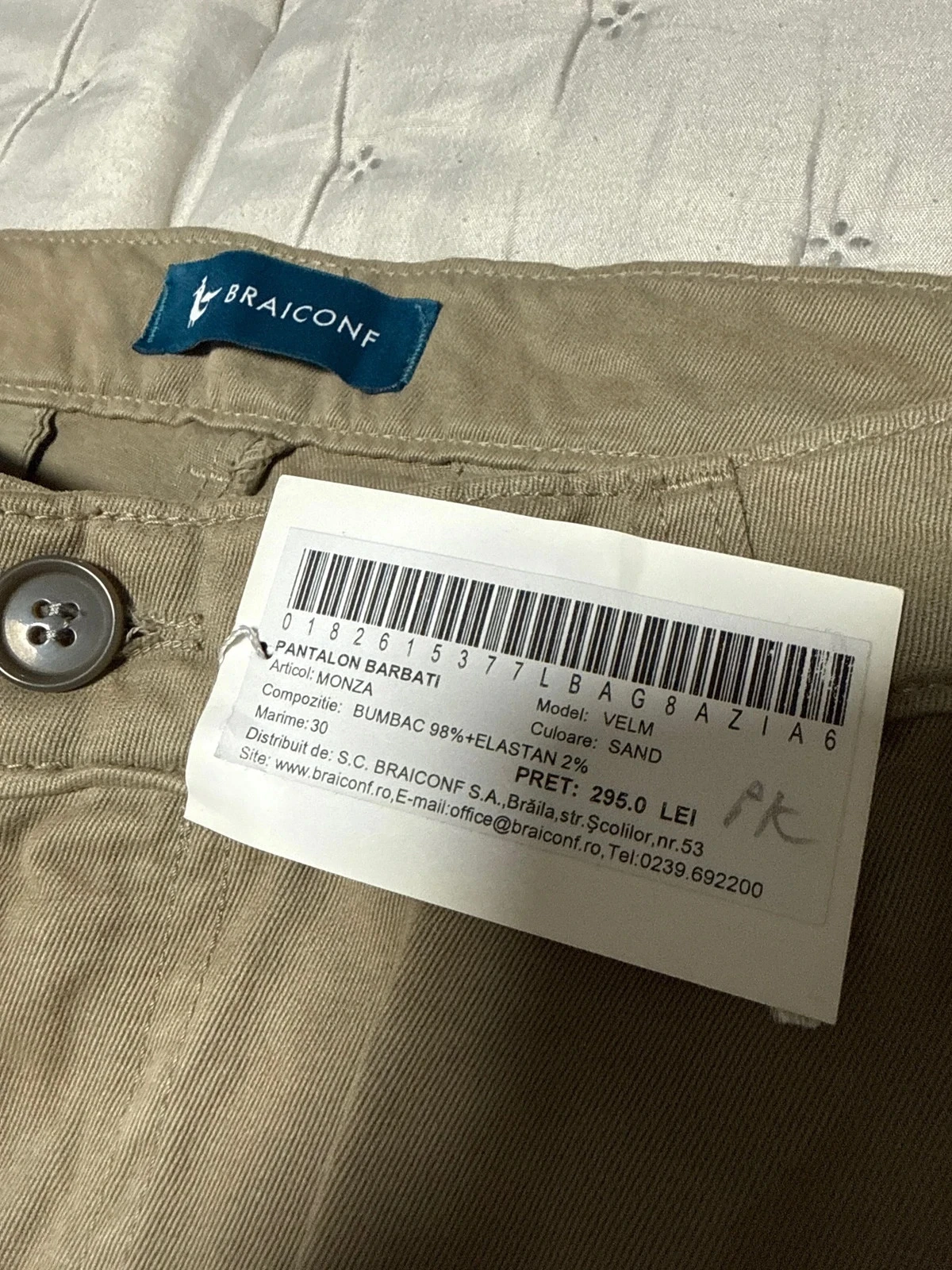 Men's twill pants XS/S – photo 4